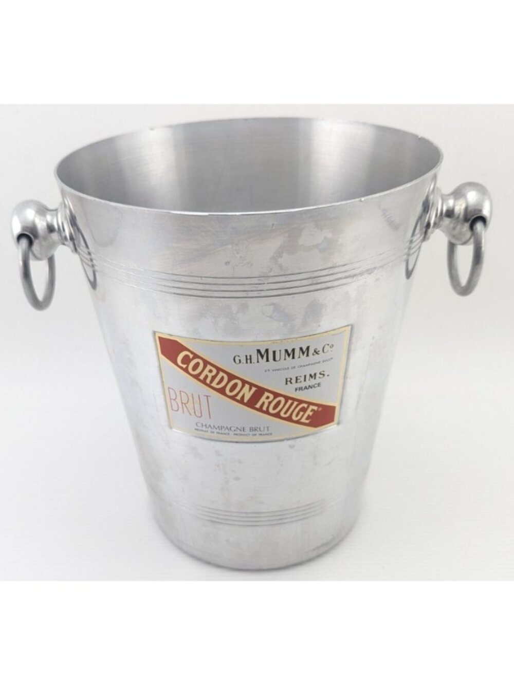 Cordon Rouge Champagne Bucket France GH Mumm & Co